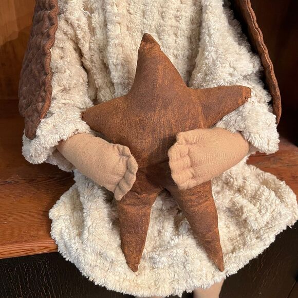 3ft Vintage Rare Honey & Me Primitive Angel Doll FLAWLESS Condition - Picture 5 of 8